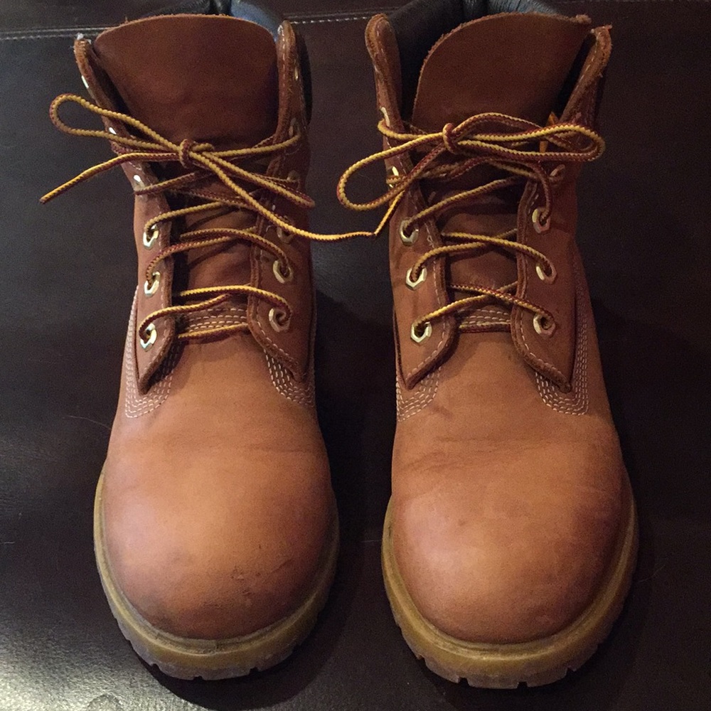 Timberland waterproof hiking boots, size 8